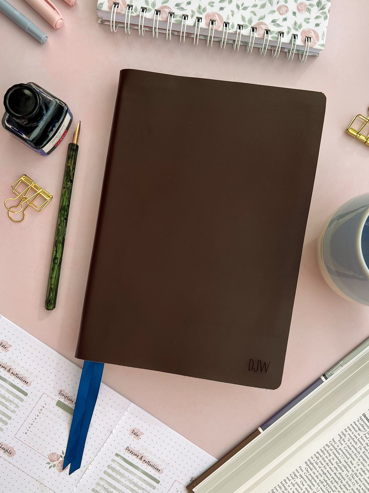 Bible Rebinding Service - Plain Leather