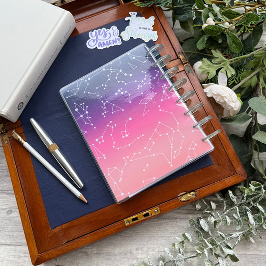 Fearfully and Wonderfully Made - Disc bound prayer journal - A5 Dot grid - Lined Notebook