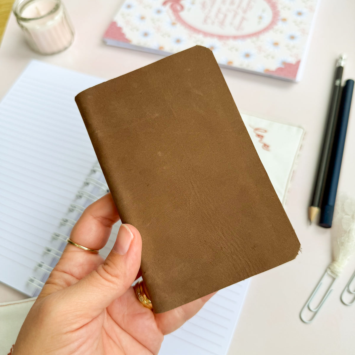 Rebound Leather ESV Pocket New Testament, Psalms & Proverbs - Ready To Purchase Bible
