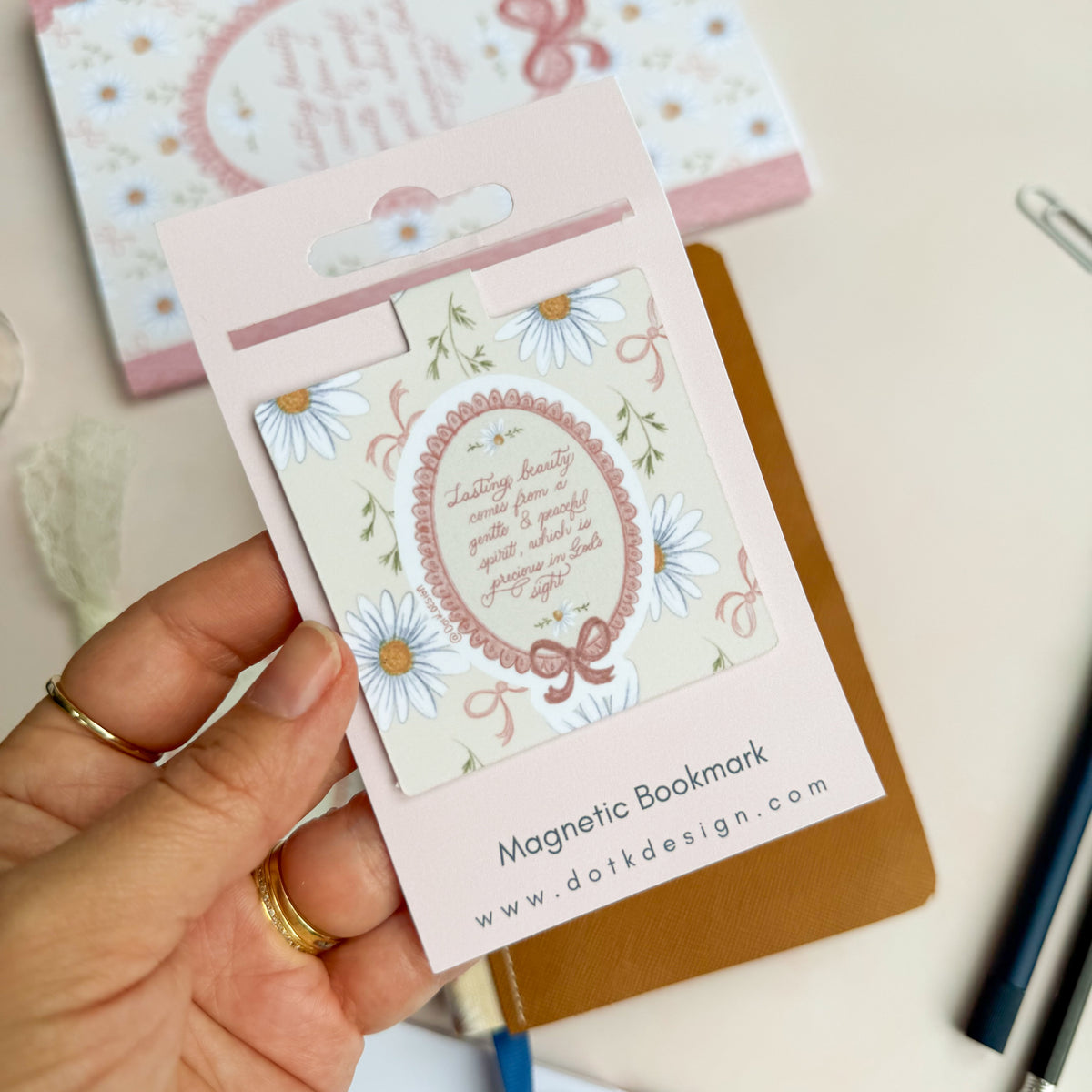 Unfading Beauty - Magnetic Bookmark