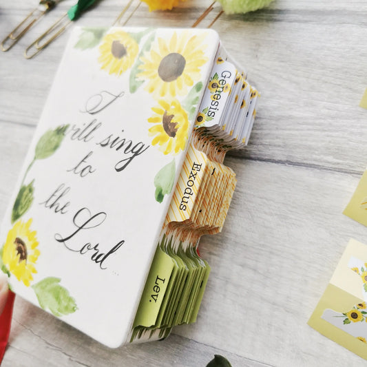 Sunflower Bible Journaling Bundle
