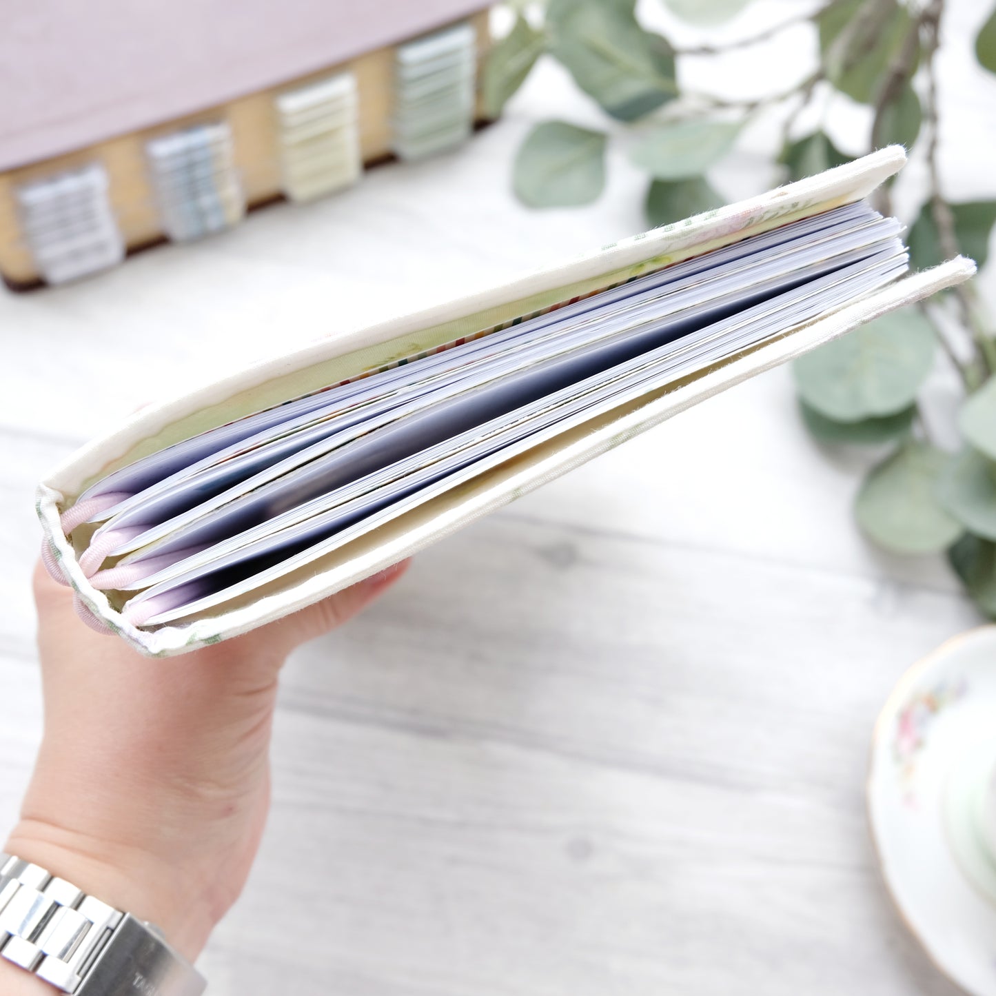 Vintage Butterflies & Florals Travelers Journal Cover - A5 Journal Cover Prayer - Prayer Journal