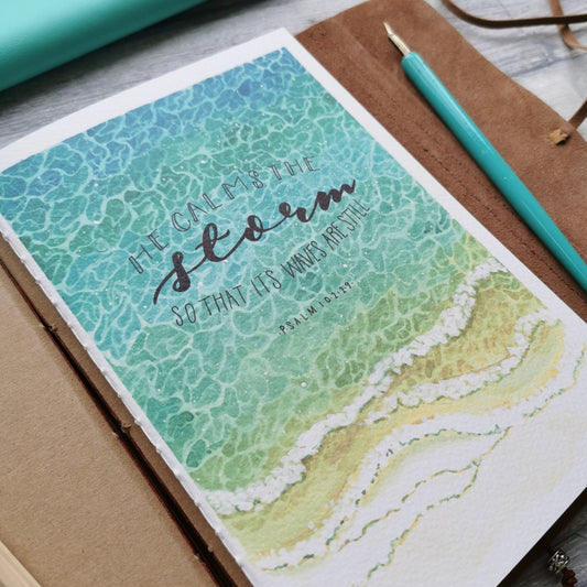 Waves - Prayer Journal Notebook