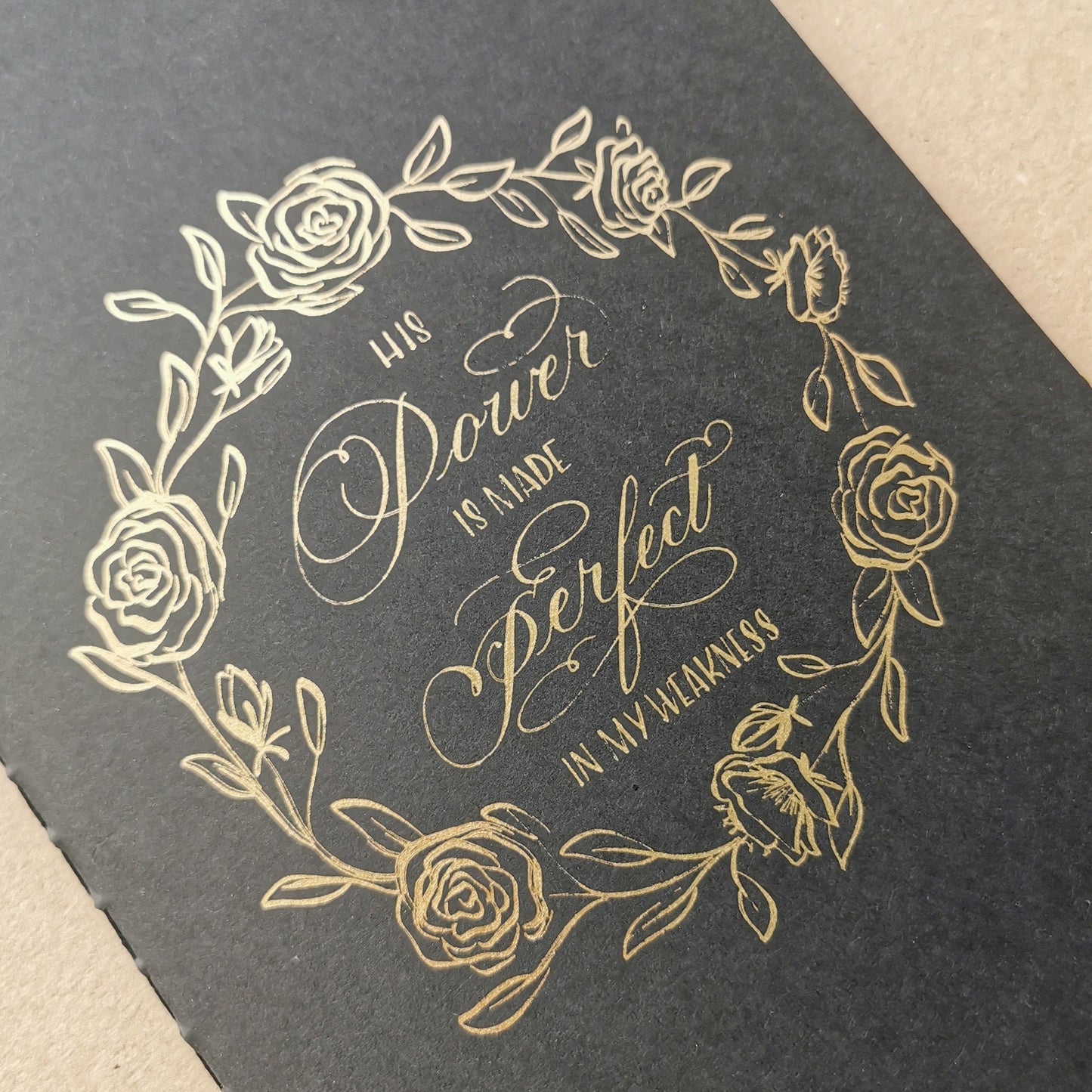 His Power  - Prayer Journal Notebook