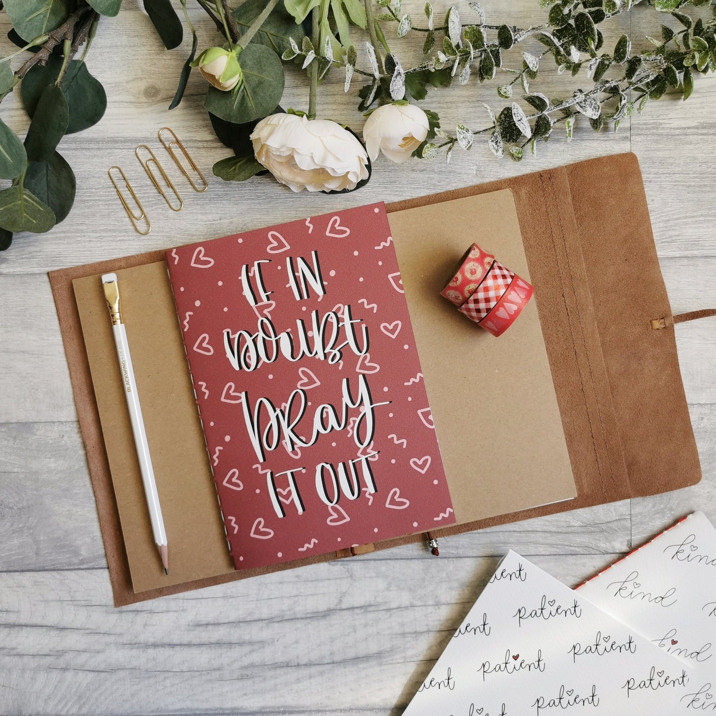 If in doubt Pray it out - Prayer Journal Notebook