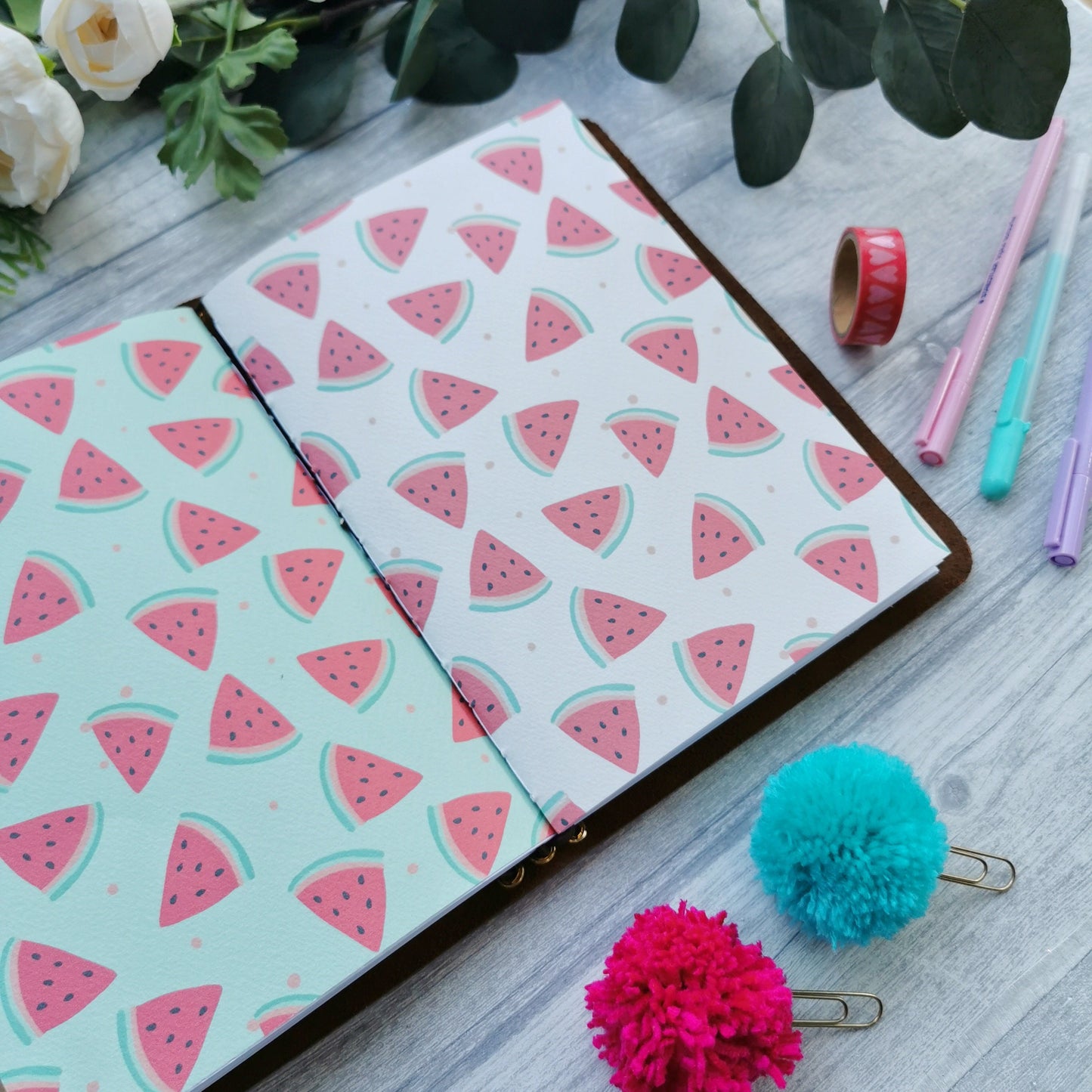 You Refresh The Weary - Watermelon - Prayer & Reflection Journal