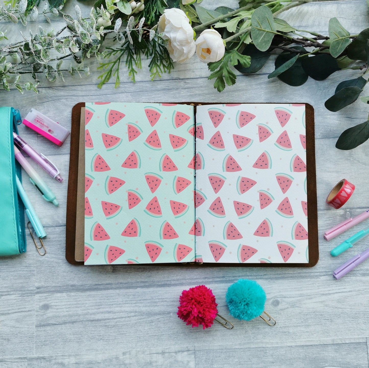 You Refresh The Weary - Watermelon - Prayer & Reflection Journal