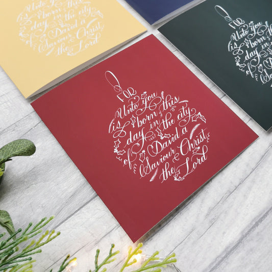 Born This Day - Christmas Greeting Card - Christian Christmas Card