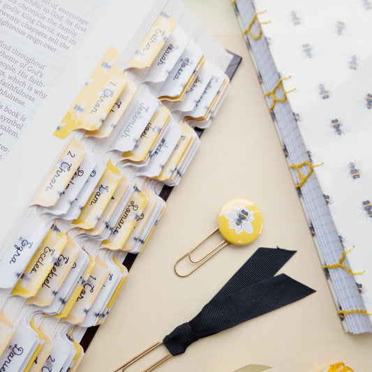 Your Word Is Like Honey - Watercolour Bee Bible Tabs
