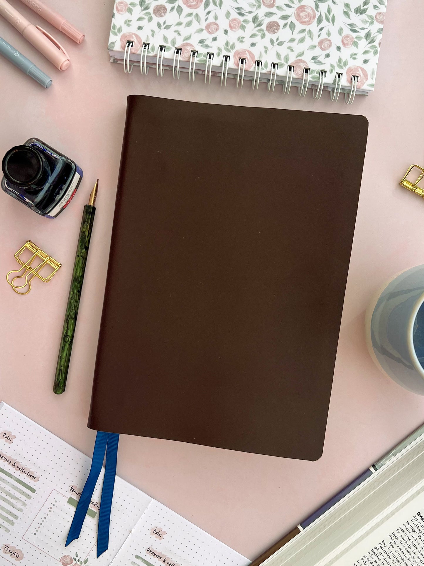 Bible Rebinding Service - Plain Leather