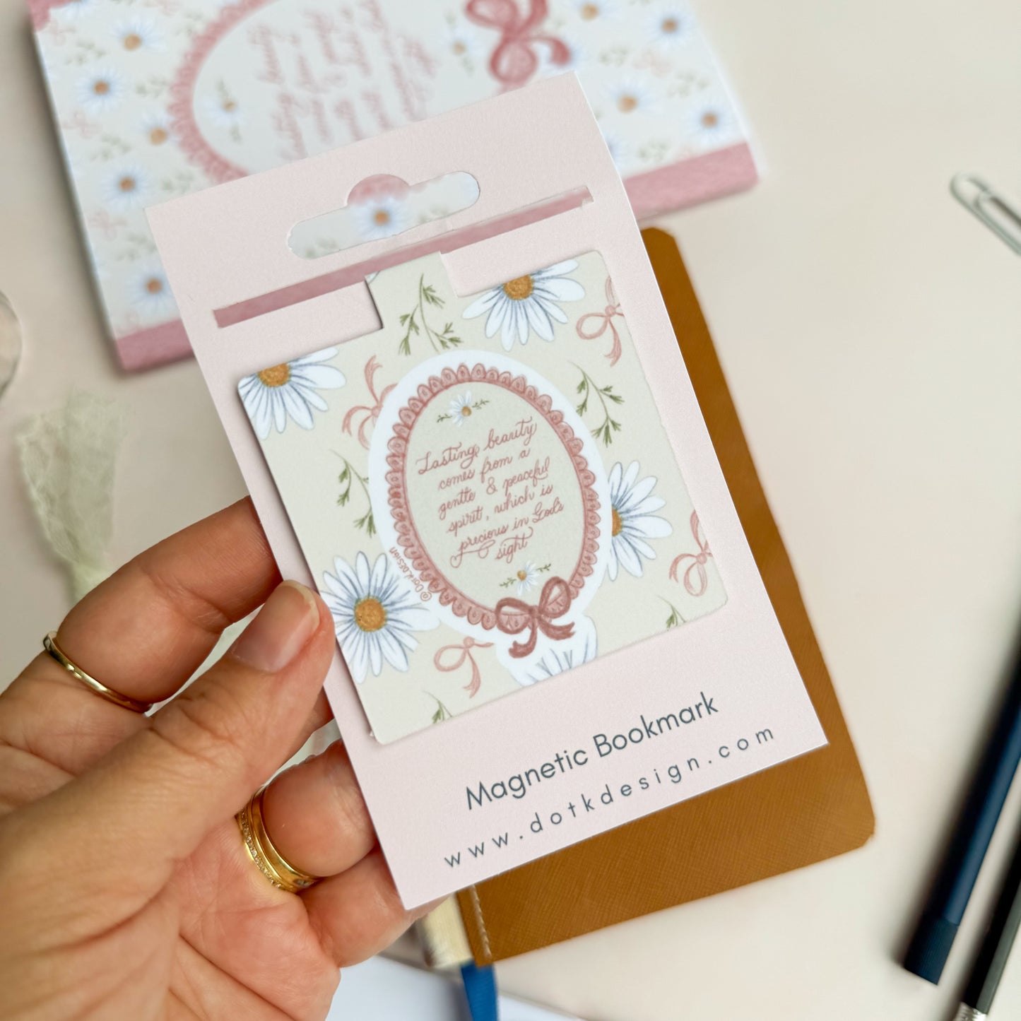 Unfading Beauty - Magnetic Bookmark