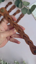 Load and play video in Gallery viewer, I Love You O Lord My Strength - Psalm 18:1-2 - Real Leather Bracelet
