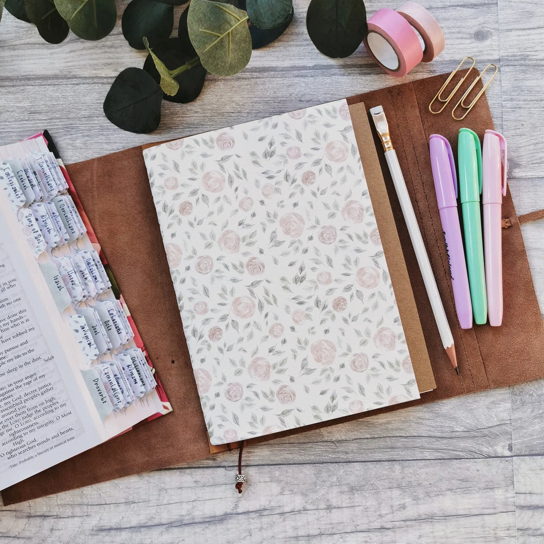 Blush Roses Bible Journaling Bundle