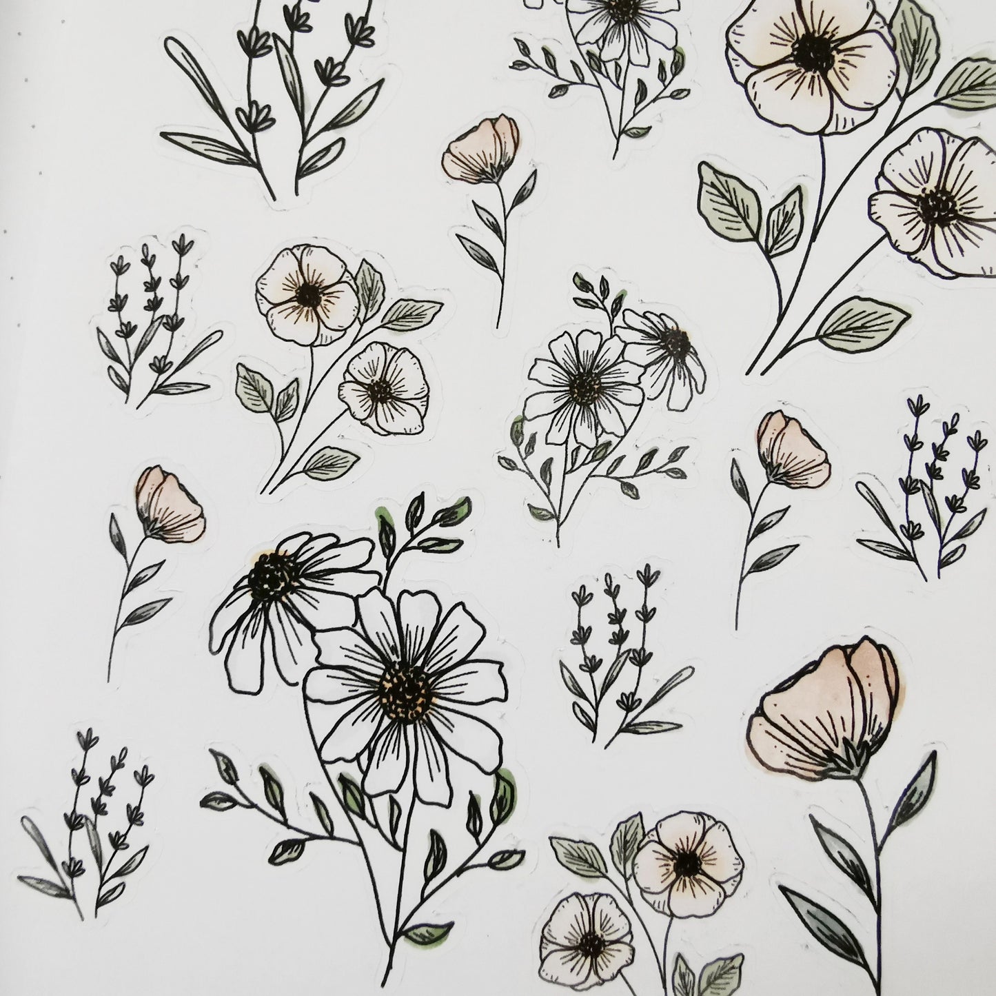 Flower - Sticker Sheet