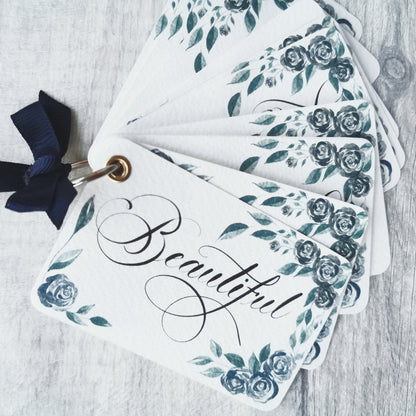 I am - Identity in Christ Watercolour Floral Scripture Cards