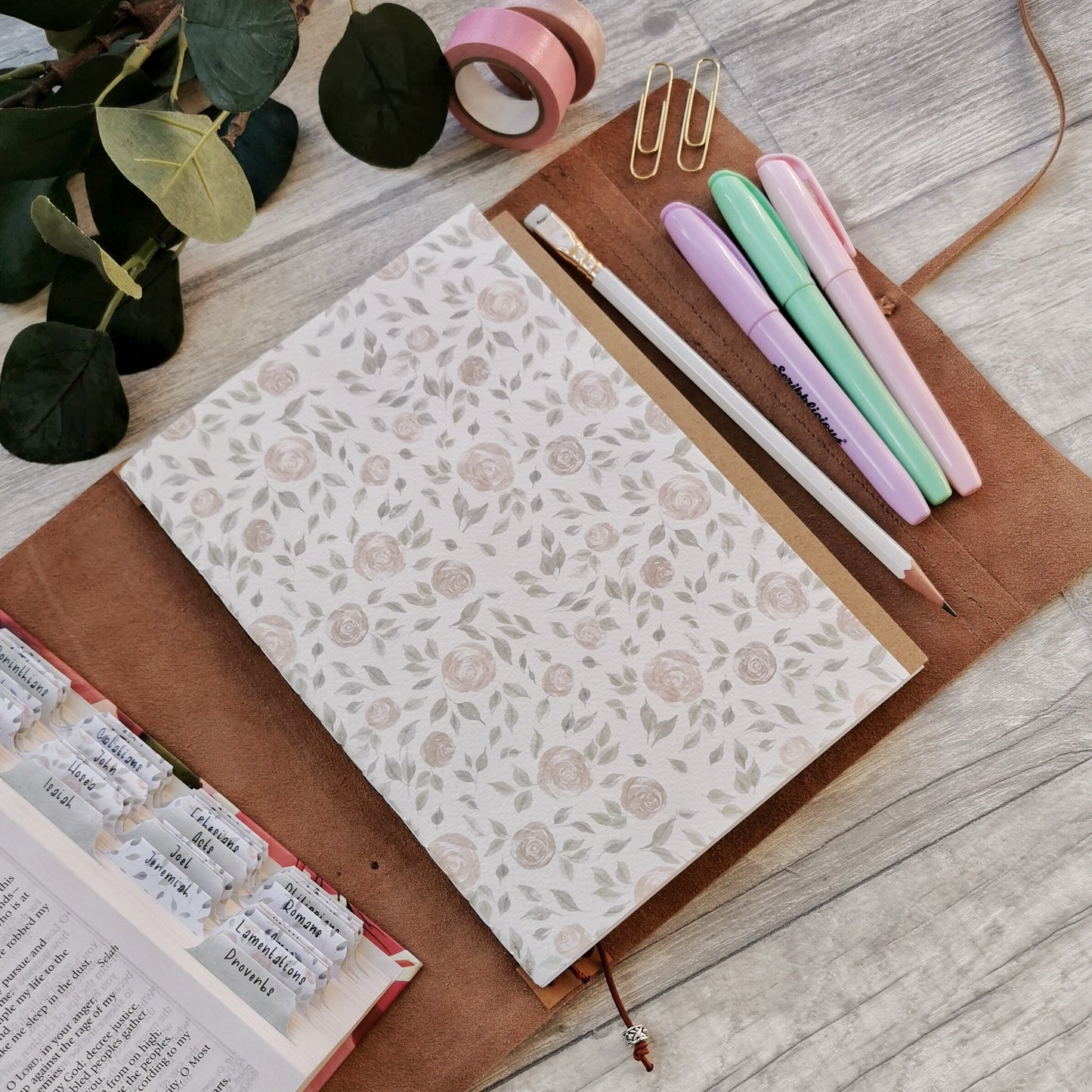 Blush Roses Prayer & Reflection Journal