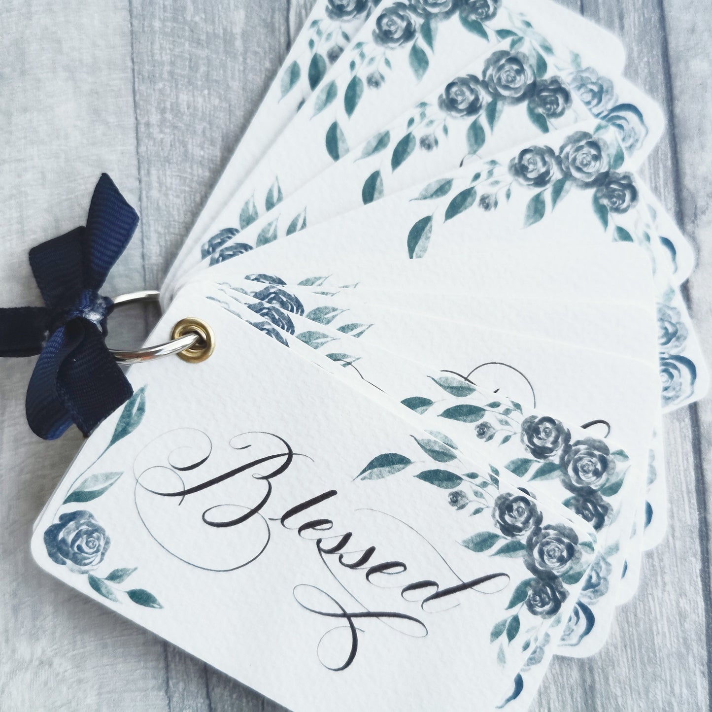 I am - Identity in Christ Watercolour Floral Scripture Cards