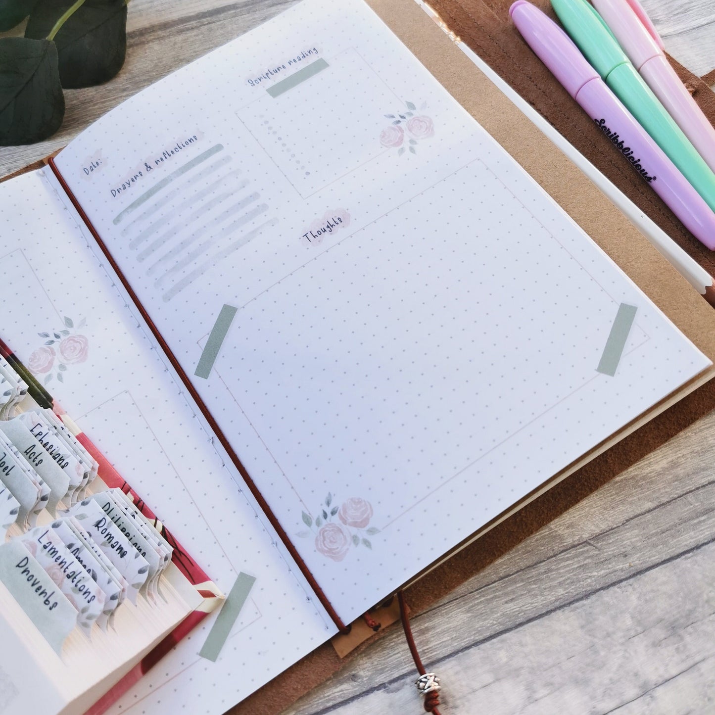 Blush Roses Prayer & Reflection Journal