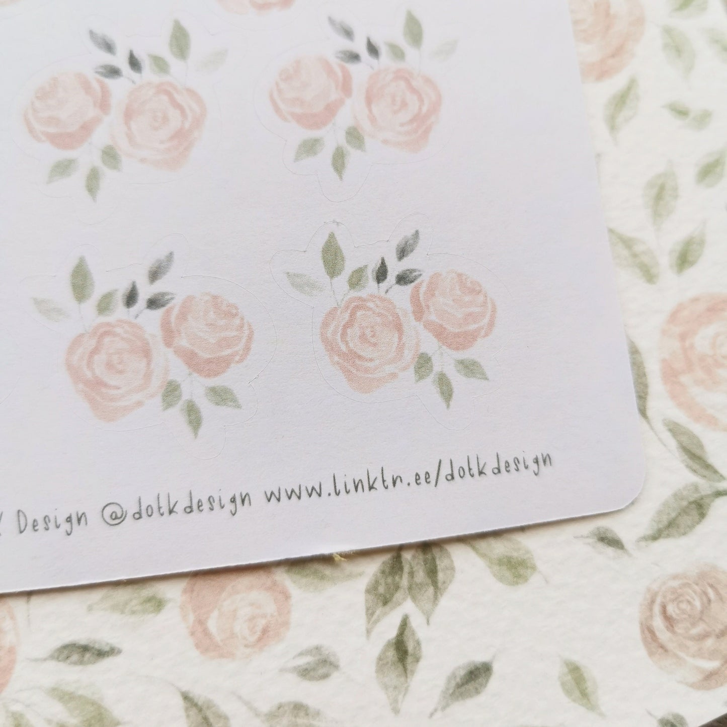 Faithful - Floral Sticker Sheet