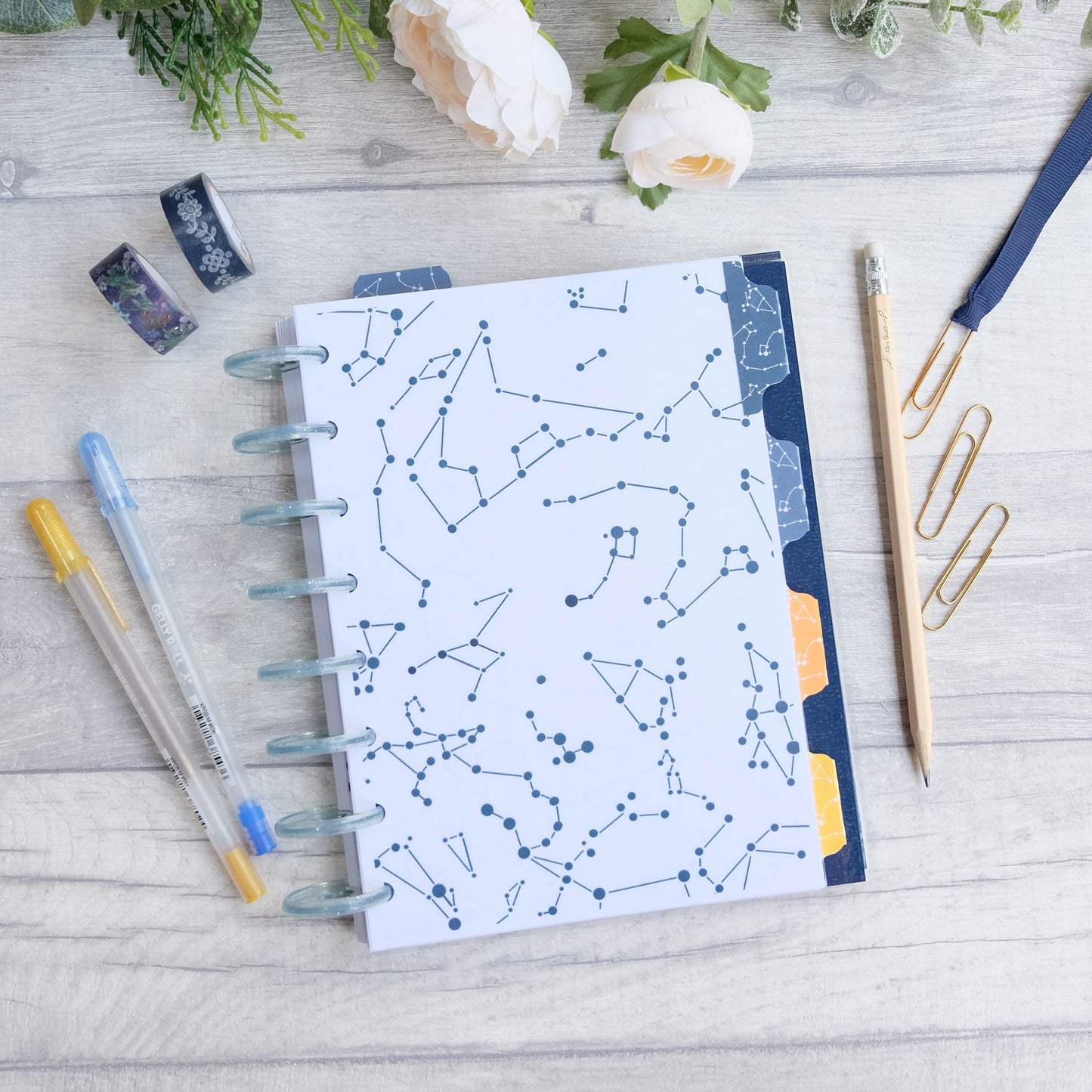 Heavens Declare Planner Covers, Bookmark and Dividers - A5 Size