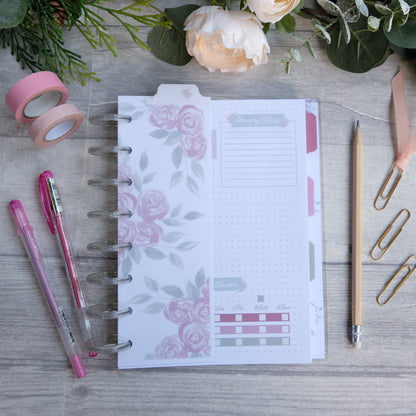 Faith Can Move Mountains Planner Bundle - Disc bound prayer journal & diary bundle