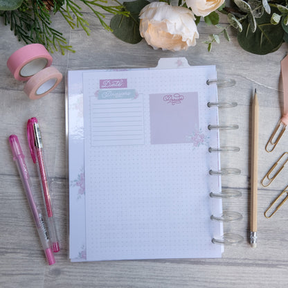 Faith Can Move Mountains Planner Bundle - Disc bound prayer journal & diary bundle