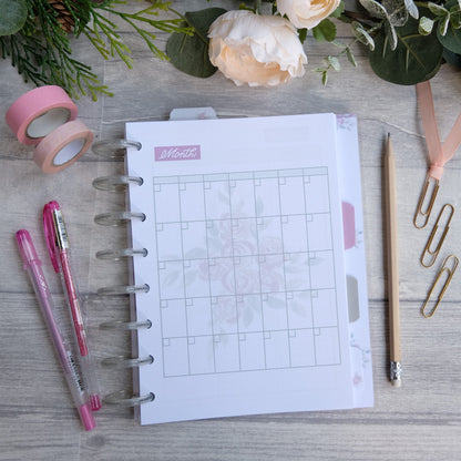 Faith Can Move Mountains Planner Bundle - Disc bound prayer journal & diary bundle