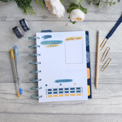 Heavens Declare - A5 Prayer Journal Discbound Paper Pack - Disc bound planner paper pack refill