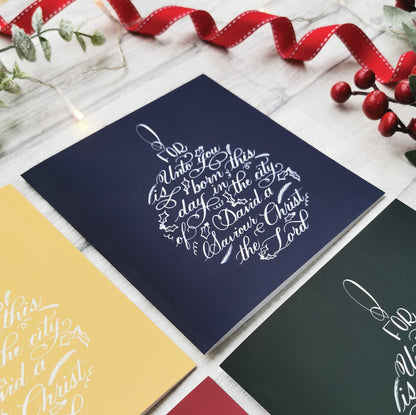 Born This Day - Christmas Greeting Card - Christian Christmas Card