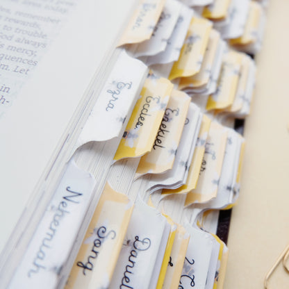 Your Word Is Like Honey - Watercolour Bee Bible Tabs