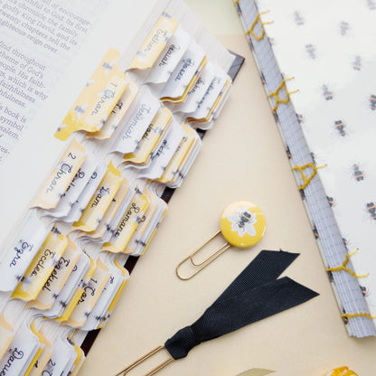 Your Word Is Like Honey - Watercolour Bee Bible Tabs