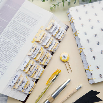Your Word Is Like Honey - Watercolour Bee Bible Tabs