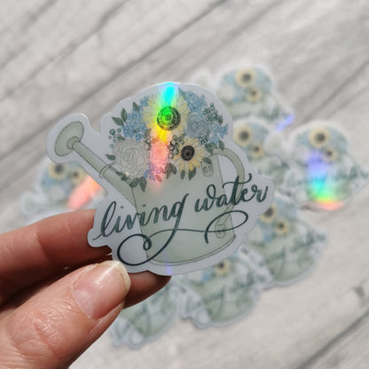 Living Water - Waterproof Holographic Magnet